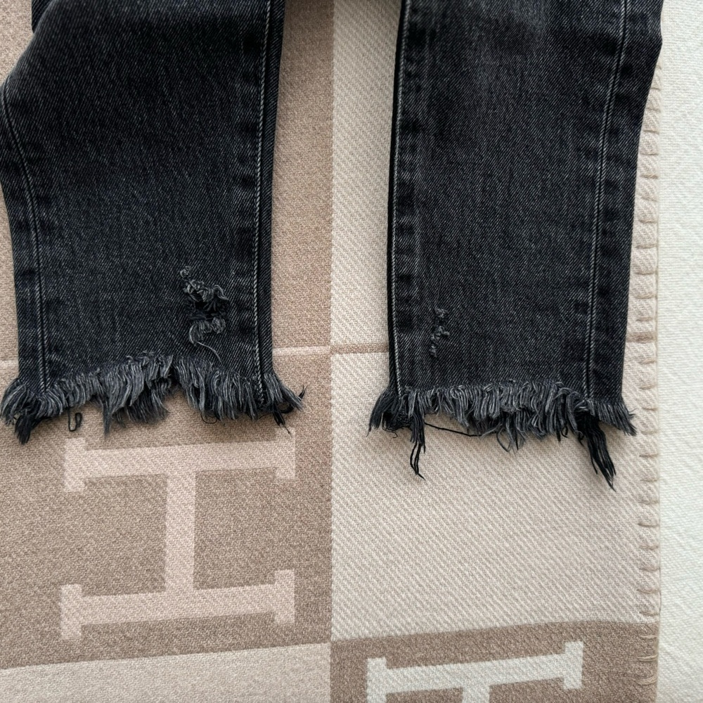 MOUSSY Vintage \ Kelley Tapered Jeans - Black - Picture 7 of 9